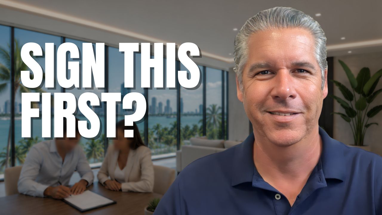 Why Miami Buyers Now Sign an Agreement First